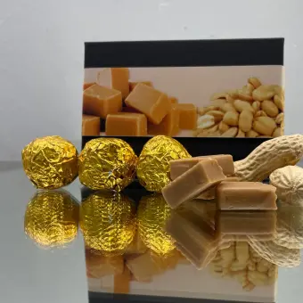 Erdnuss Caramel Truffes 